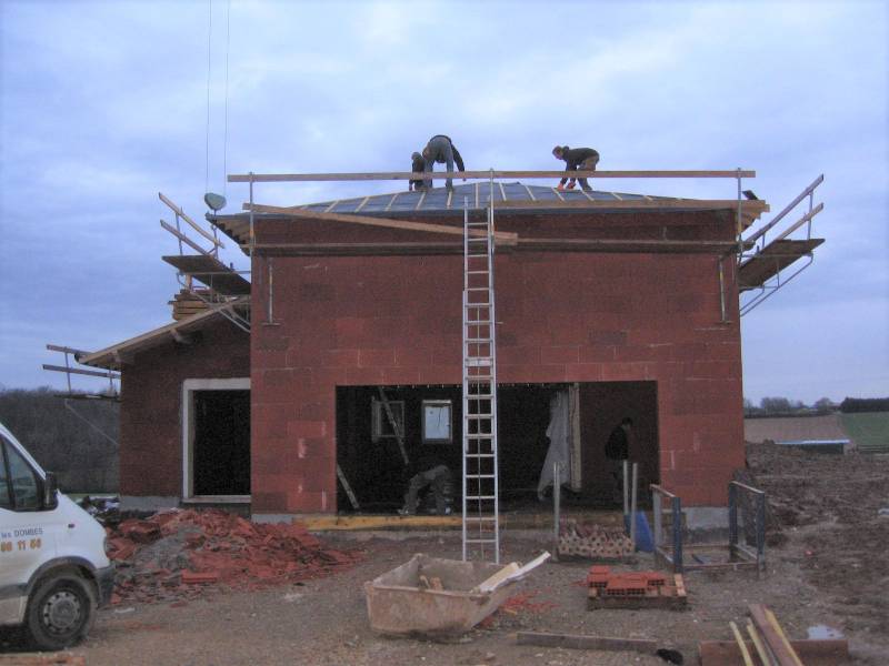Construction d'une maison dans l'Ain