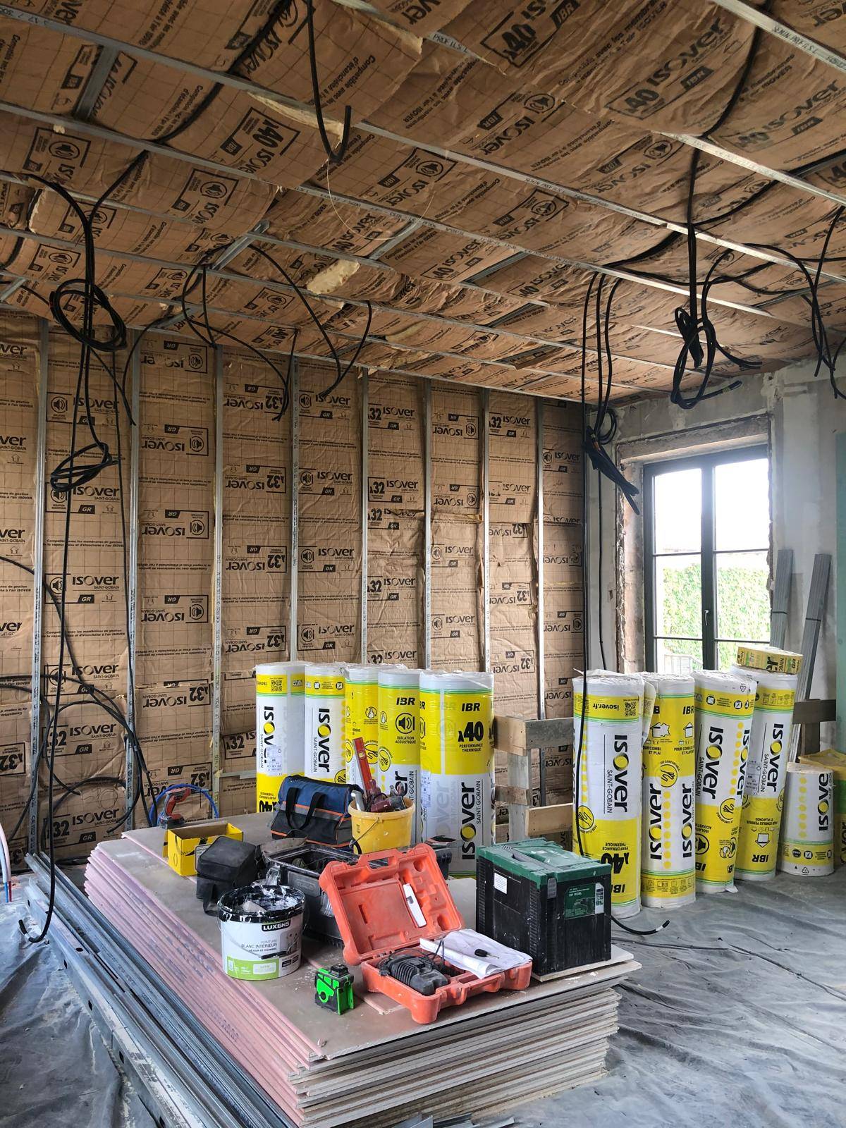 Rénovation énergétique d'une maison aux alentours de Lyon