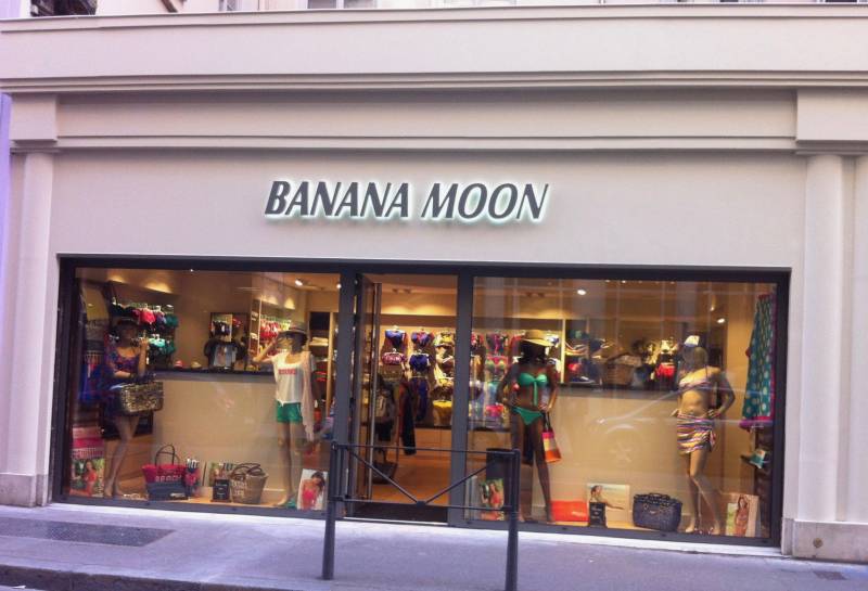Rénovation de boutique Banana moon à Lyon
