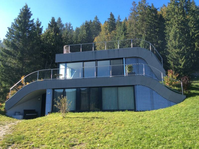 Construction d'un maison contemporaine en Rhone-Alpes