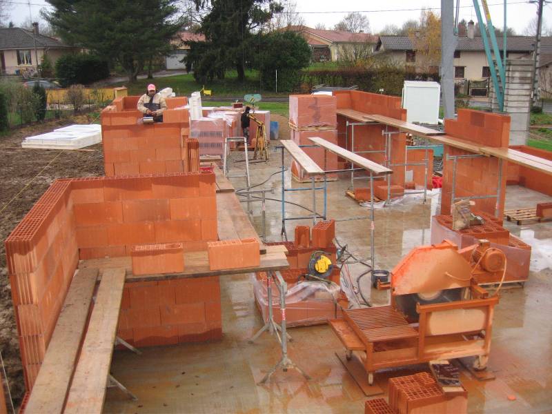 Construction d'une maison traditionnelle Rhône Alpes