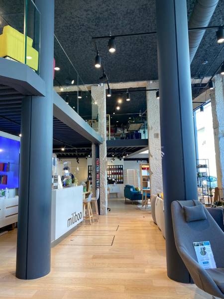 Rénovation complète d'un commerce sur la Presqu'ile de Lyon