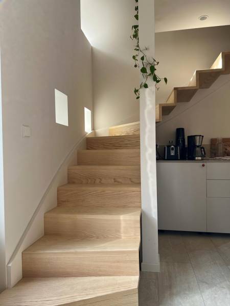 Réalisation d'un escalier intérieur sur mesure Lyon