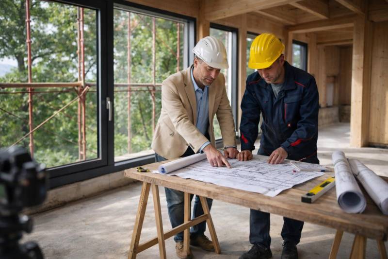 Maitre d'oeuvre à Lyon pour piloter la construction d'une extension traditionnelle dans le Rhône (69)