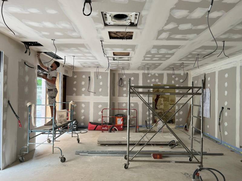 Rénovation lourde de maison à Caluire et Cuire