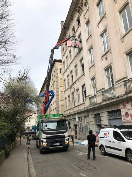 rénovation d'un appartement en étage à Lyon 2