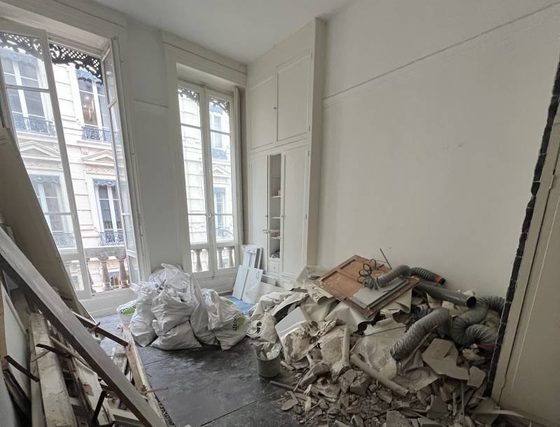 Rénovation lourde appartement ancien Lyon 2