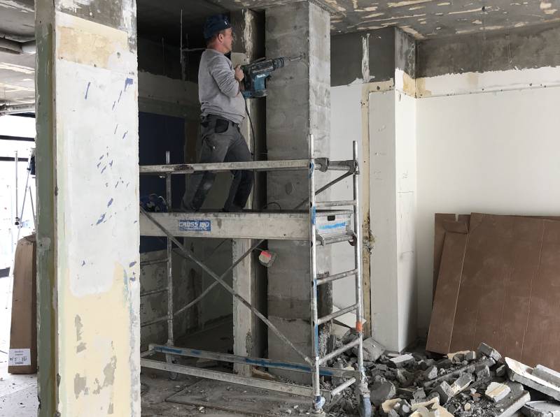 Rénovation complète d'un local professionnel à Lyon