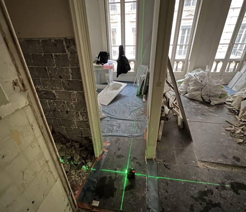 Réhabilitation complète d'un appartement haussemannien à Lyon